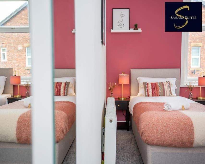 Monthly Retreat - Cosy & Central 3Bed Home - Newcastle Quayside & St James Park - Parking 泰恩河畔纽卡斯尔 外观 照片