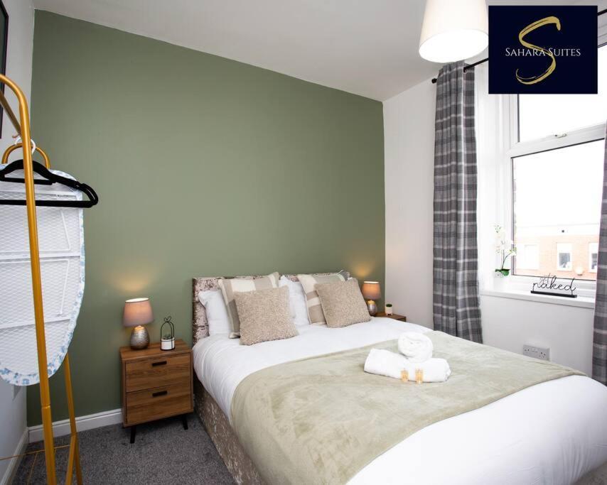 Monthly Retreat - Cosy & Central 3Bed Home - Newcastle Quayside & St James Park - Parking 泰恩河畔纽卡斯尔 外观 照片